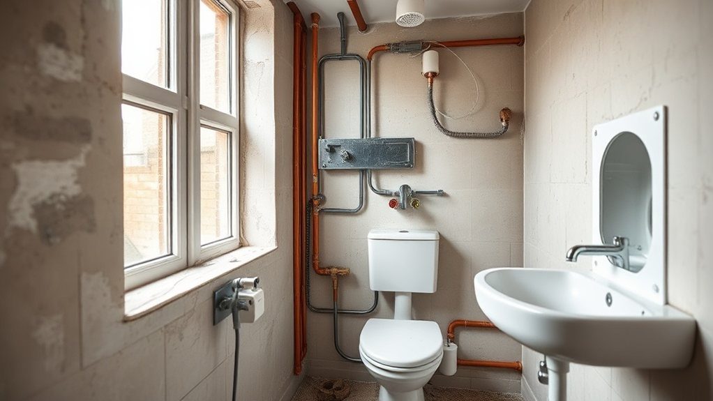 Bathroom Plumbing and Electrics in Teddington
